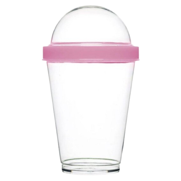 Sagaform yoghurt reisbeker roze 300 ml