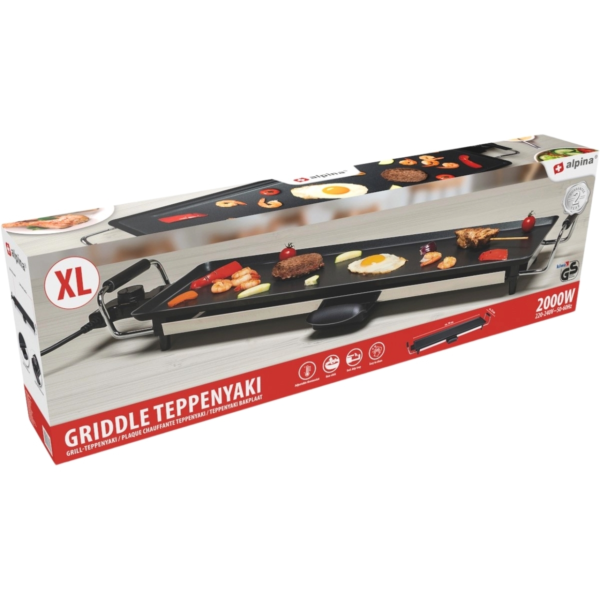 Alpina Grill teppanyaki  70 cm 1800W