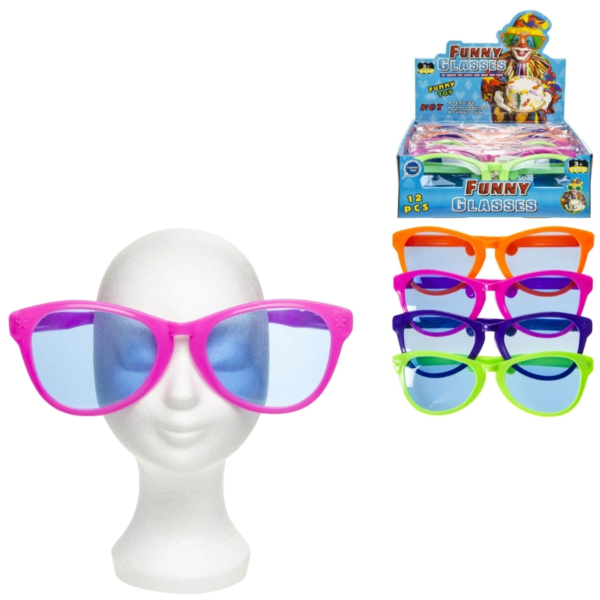 XL feestbril mega groot 25 cm