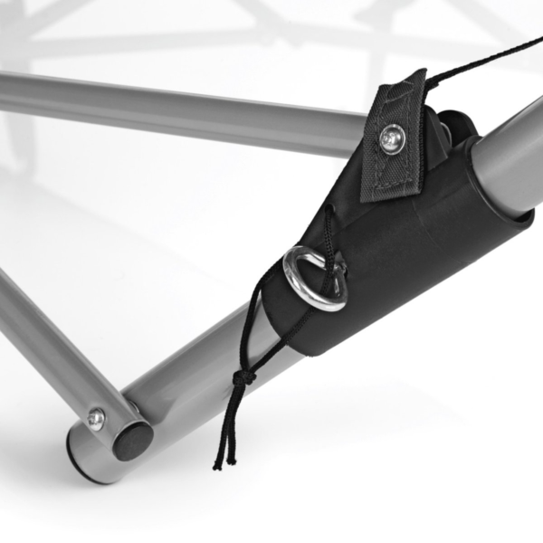 Hangmat met inklapbaar frame 241 cm