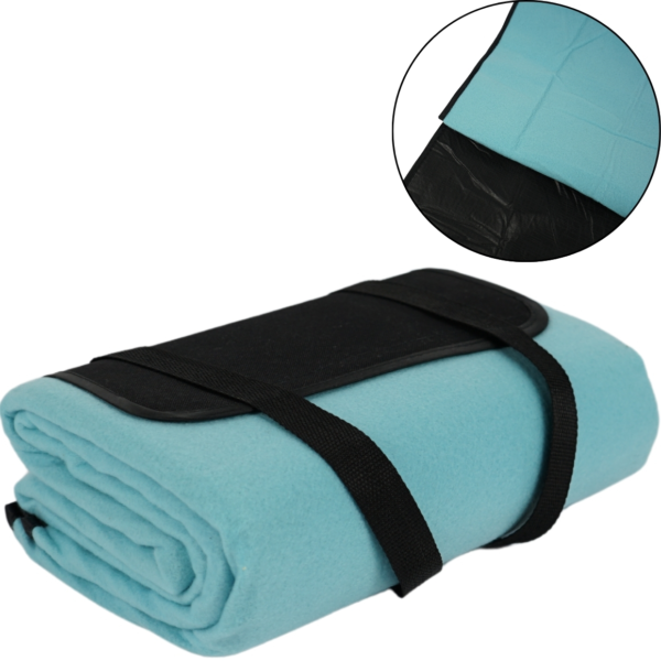 Queen Anne picknickkleed blauw 120 x 150 cm