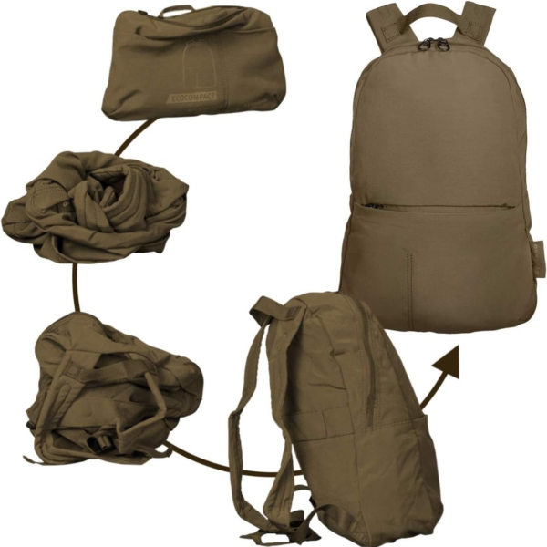 Tucano rugtas opvouwbaar groen 20 L