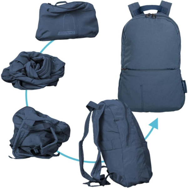 Tucano rugtas opvouwbaar blauw 20 L