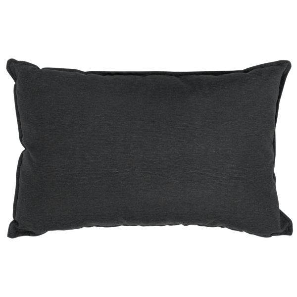 Kussen Madison Eco outdoor zwart 60 x 40 cm