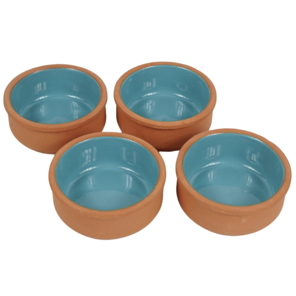 Kitchentrend tapas schalen blauw 8 cm 4 stuks