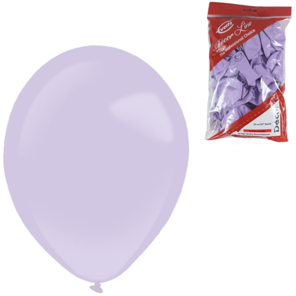 Everts ballonnen Decor Fashion Lavender 35 cm 50 stuks