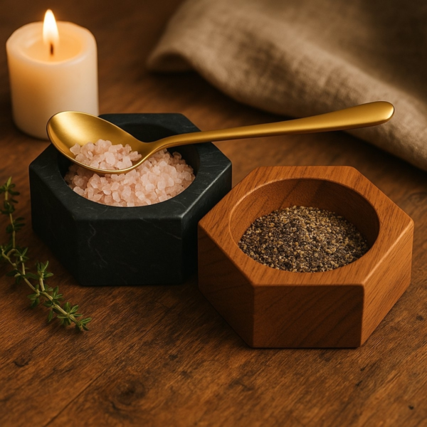 Gusta peper en zout set 14 cm set van 3