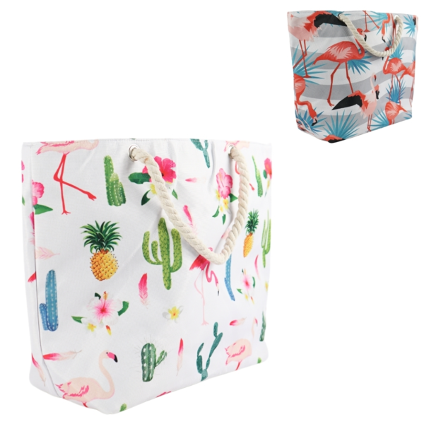 Strandtasche Flamingo 54 cm