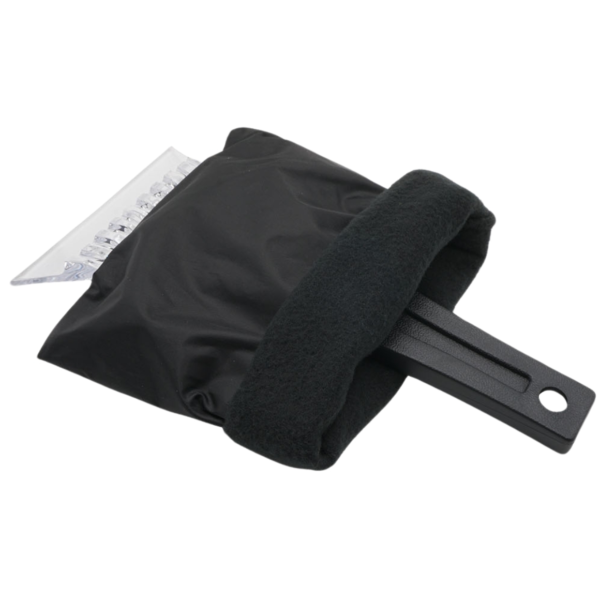 Eiskratzer mit Handschuh gefüttert schwarz 24 cm