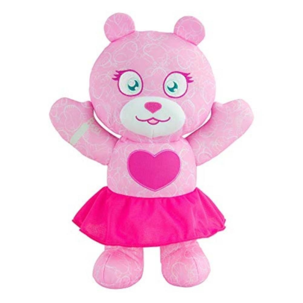 Doodle bear fashion roze  36 cm
