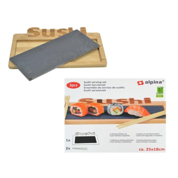 Alpina serveerset sushi 25 cm