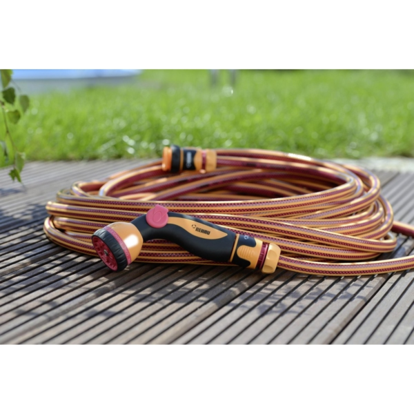 Rehau tuinslang met sproeier 25 meter set van 5