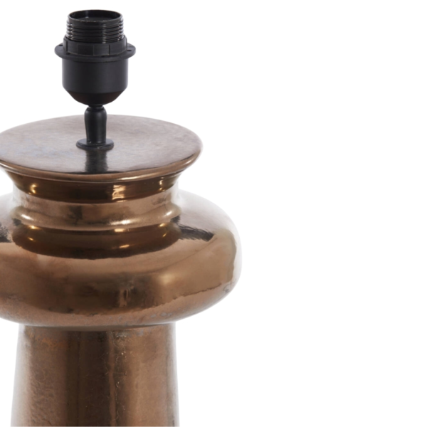 Light and Living Lampenfuß Denia Keramik Bronze 51 cm