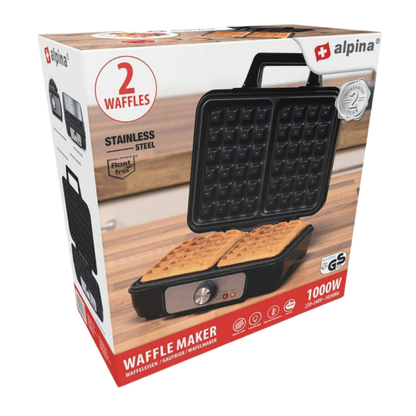Alpina Waffeleisen 24 cm 1000W