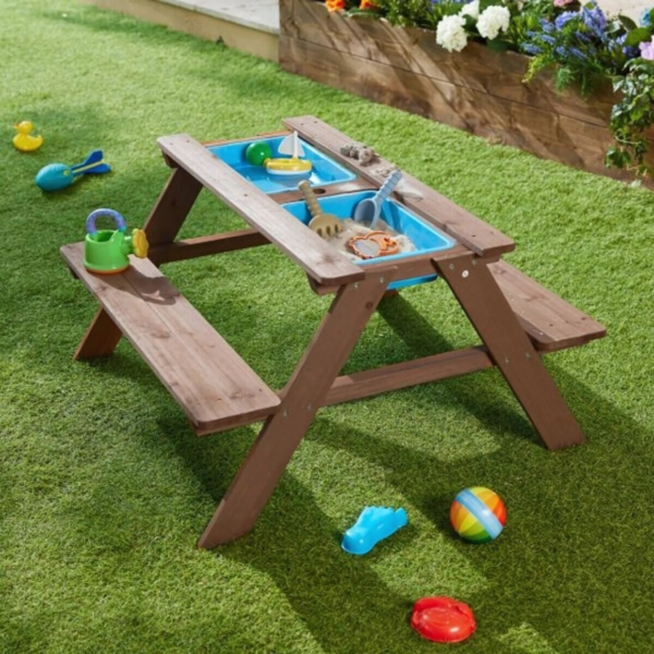 Zitbank met speeltafel 88 cm