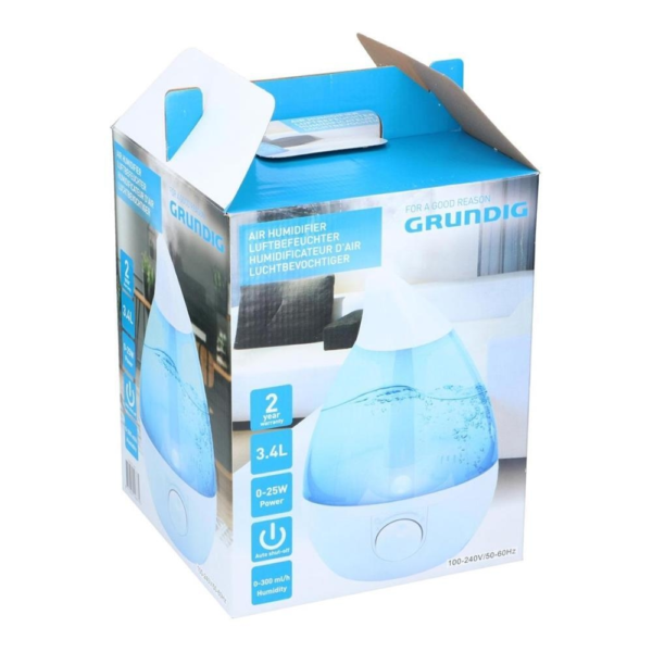 Grundig luchtbevochtiger 3400 ml