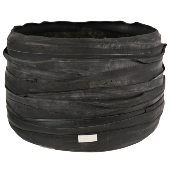 Design Blumentopf recycelter Fahrradreifen Moniek Vanden Berghe 3er-Set