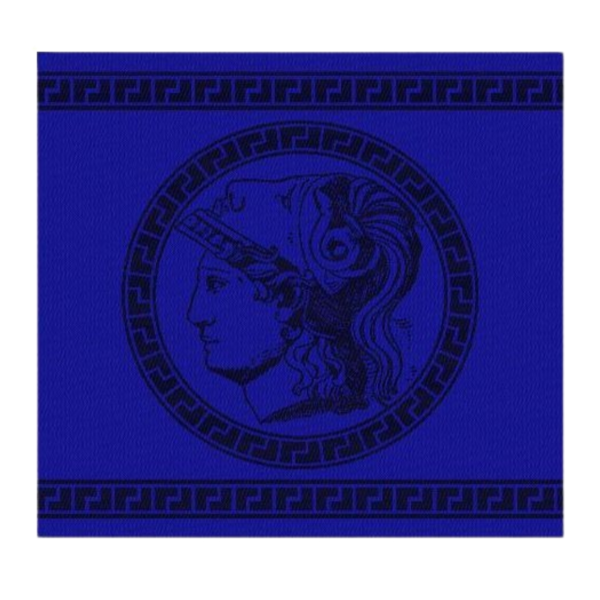 DDDDD theedoek Minerve blauw 60 x 65 cm
