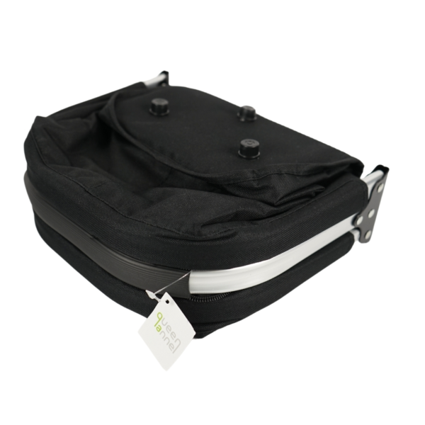 Queen Anne Kühltasche Einkaufskorb faltbar schwarz