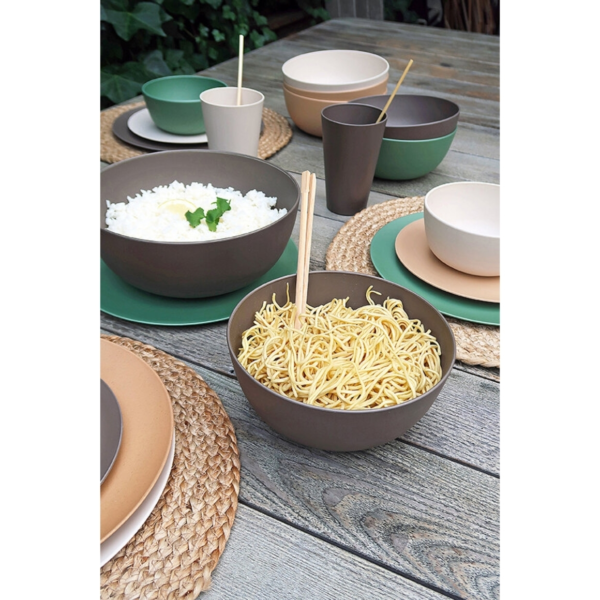 Zuperzozial schaal Boost taupe 23 cm