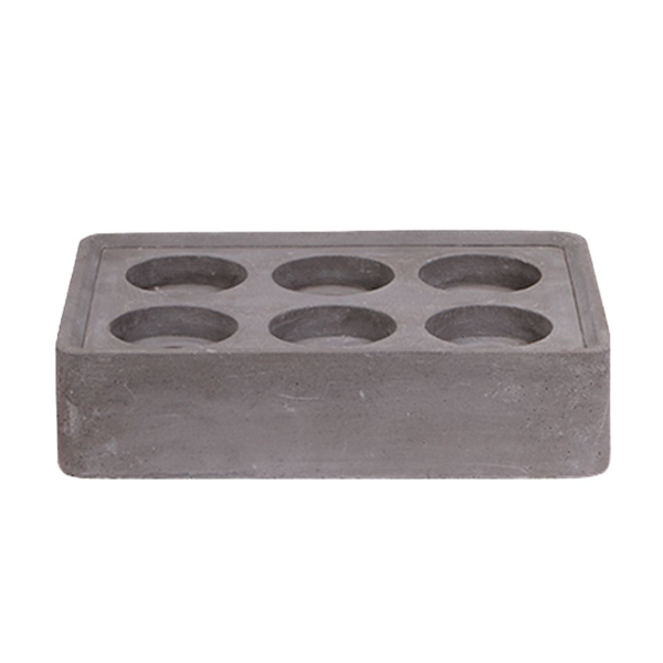 SENZA kandelaar beton grijs 17 cm