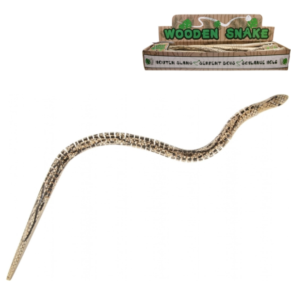 Houten slang 50 cm