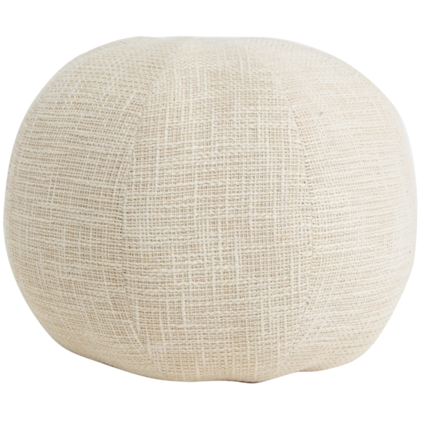 PTMD poef Sanah crème 40 cm