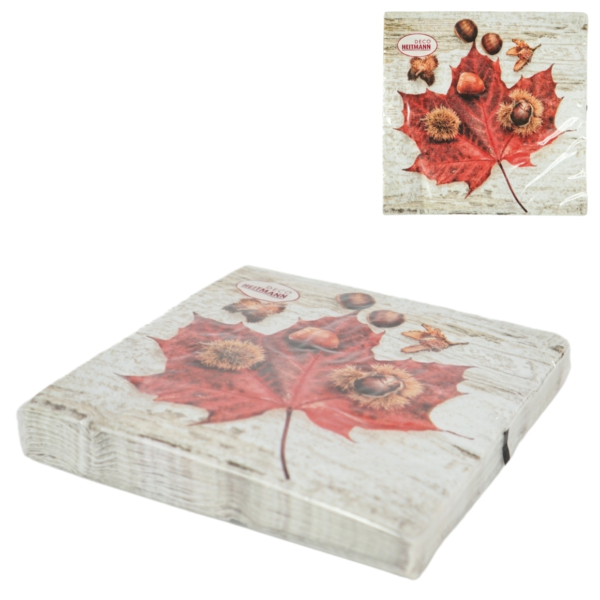 Deco Heitmann Servietten Blatt 33 x 33 cm 3-lagig 20 Stück