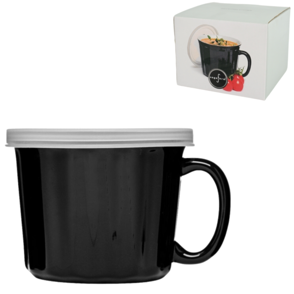 Sagaform soepmok zwart 500 ml