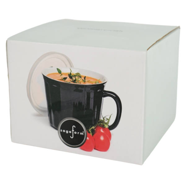 Sagaform soepmok zwart 500 ml