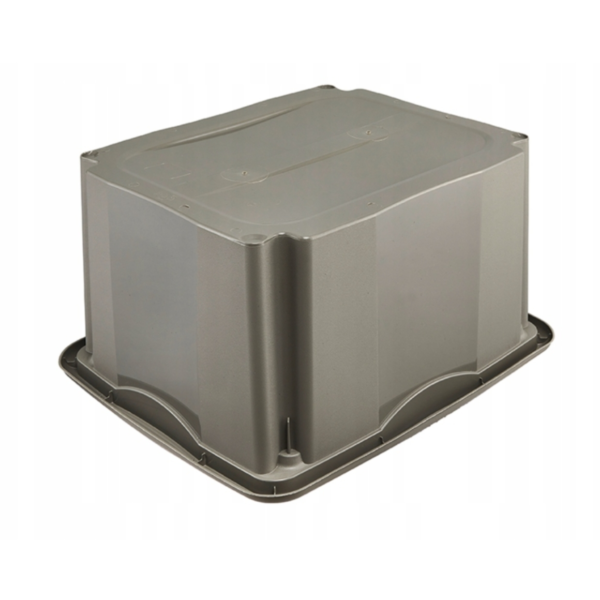 Keeeper opbergbak stapelbaar grijs 15L