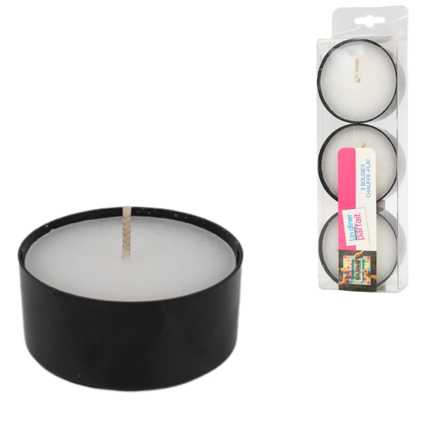 Theelichten 5,2 cm 3 stuks