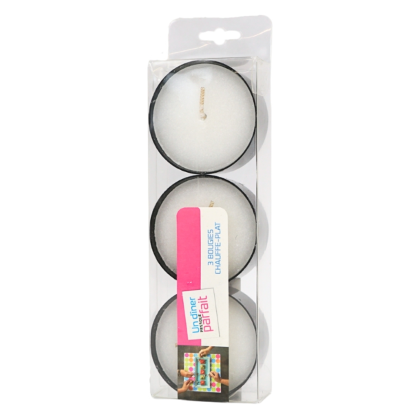 Theelichten 5,2 cm 3 stuks