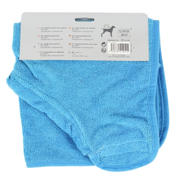 Love Story microvezel dieren handdoek 55 cm