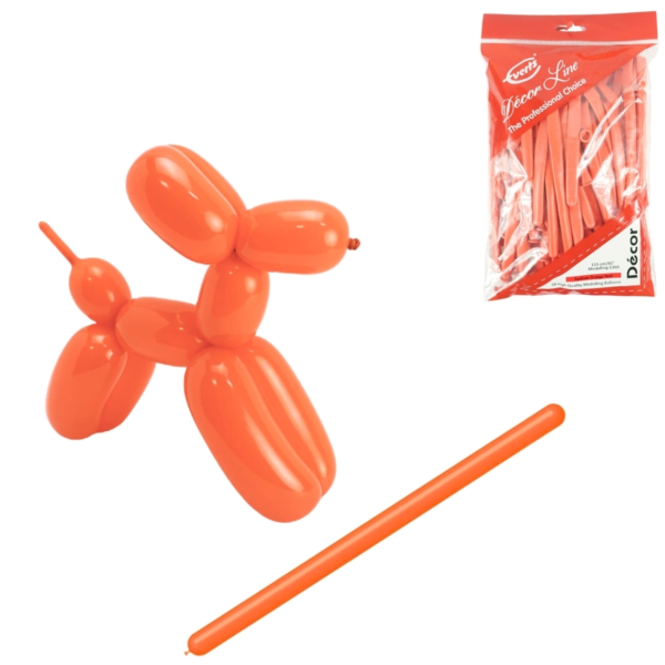 Everts ballonnen Decor Fashion E360 Orange Peel 115 cm 50 stuks