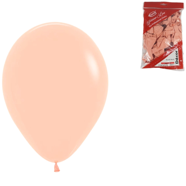 Everts ballonnen Décor lichtroze 28 cm 50 stuks