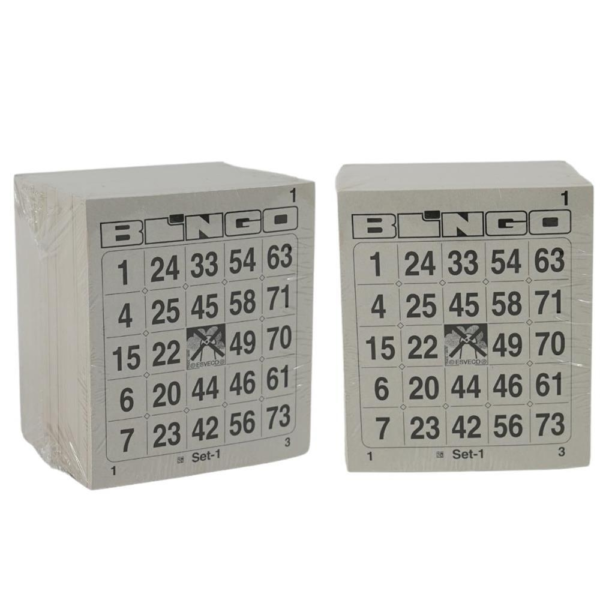 400056 Bingokarte 1-75 8-dick einzeln