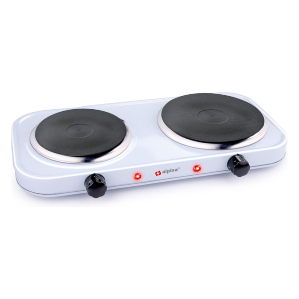 Kookplaat 2 pits elektrisch 2500W