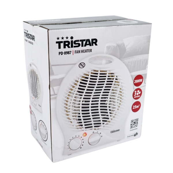 Tristar ventilator kachel wit 2000W