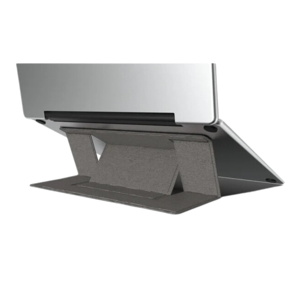 Laptop standaard zelfklevend ultra dun grijs 24 cm