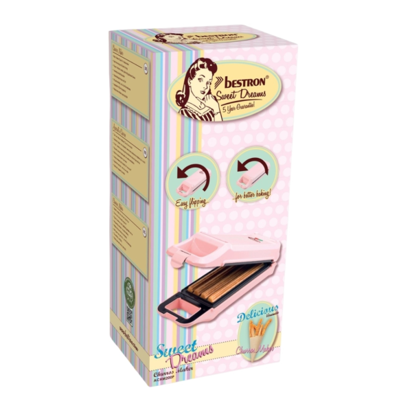 (R) Bestron Churros maker roze 700W