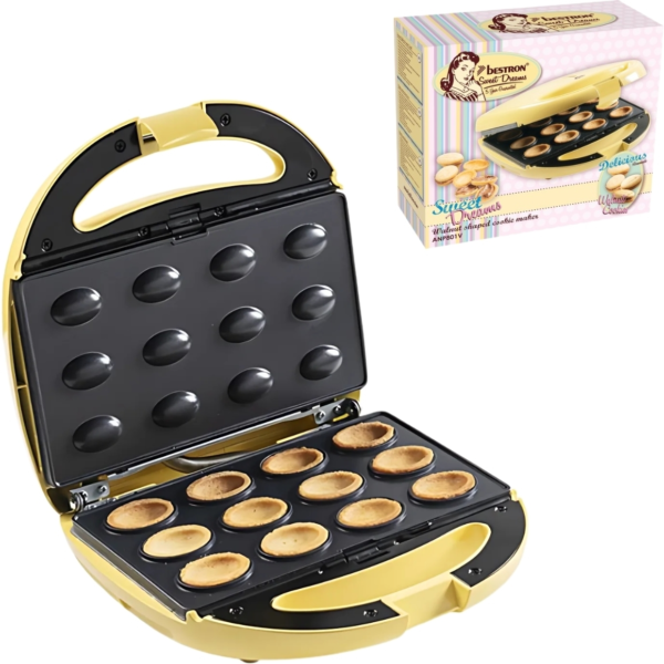 (R) Bestron Cookie maker geel 850W