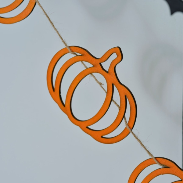 Ginger Ray slinger pompoen oranje 2 m