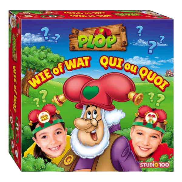 Studio100 Kabouter Plop actiespel Wie of Wat