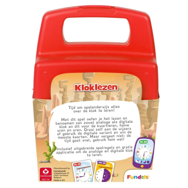 Fundels spelen & leren kloklezen 18,5 cm