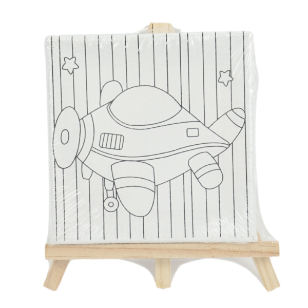 Schildersezel met canvas 19,5 cm