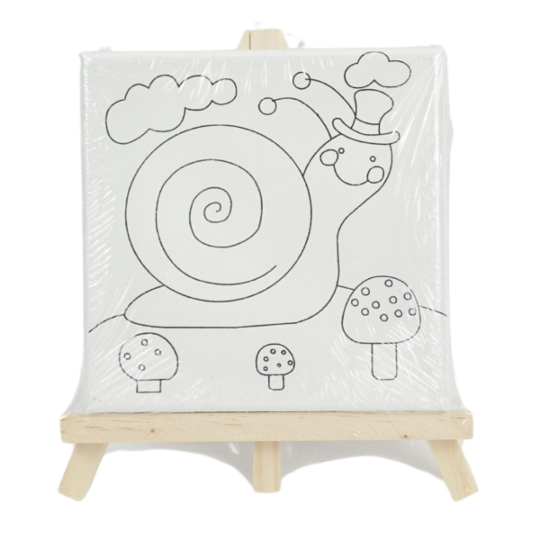 Schildersezel met canvas 19,5 cm