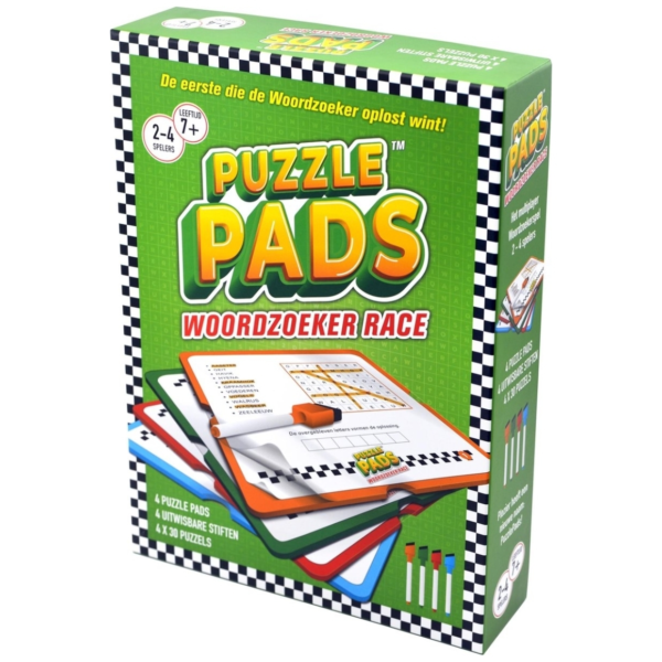 Puzzlepads woordzoeker race