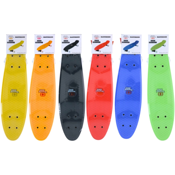No Fear Skateboard 57 cm 6 sortiert