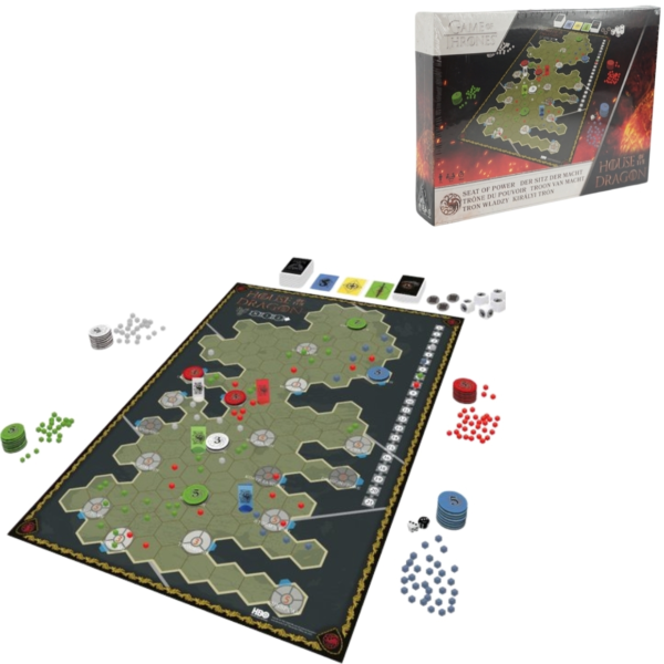Game of Thrones House of Dragon Seat of power Bordspel 37 cm